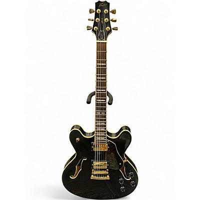 Used Peavey JF-1 Black Hollow Body Electric Guitar