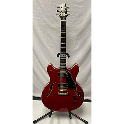 Peavey Used Peavey JF-1 Cherry Hollow Body Electric Guitar