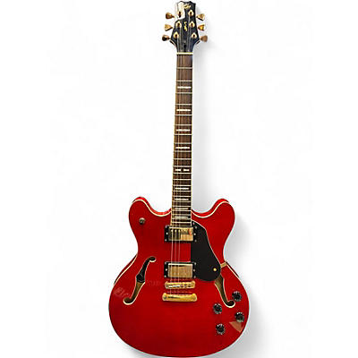 Used Peavey JF-1 RED Hollow Body Electric Guitar