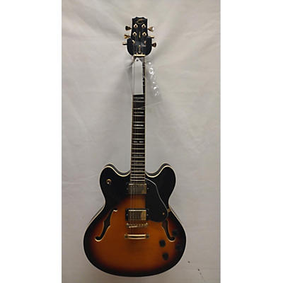 Peavey Used Peavey JF1EX 3 Color Sunburst Hollow Body Electric Guitar