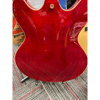 Peavey Used Peavey JF1EX Candy Apple Red Hollow Body Electric Guitar