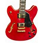 Used Peavey JF1EX Candy Apple Red Hollow Body Electric Guitar Candy Apple Red