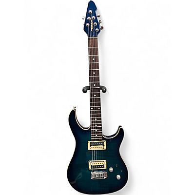 Used Peavey LTD HB BLUE FLAME Solid Body Electric Guitar