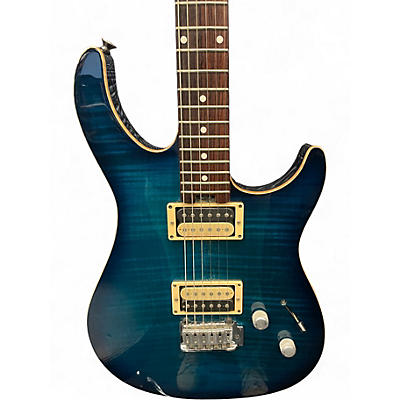 Used Peavey LTD HB TEAL Burst Solid Body Electric Guitar