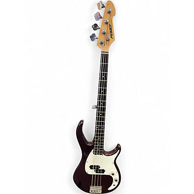 Used Peavey MILESTONE IV Purple Electric Bass Guitar