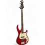 Used Peavey MILESTONE Red Electric Bass Guitar Red