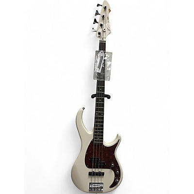 Used Peavey MILESTONE WHITE Electric Bass Guitar