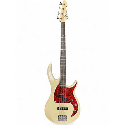 Used Peavey MILESTONE WHITE Electric Bass Guitar