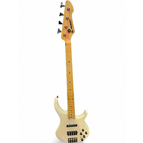 Used Peavey MILLENNIUM PLUS Antique Ivory Electric Bass Guitar Antique Ivory