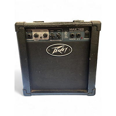 Used Peavey Max 126 1X6.5 10W Bass Combo Amp