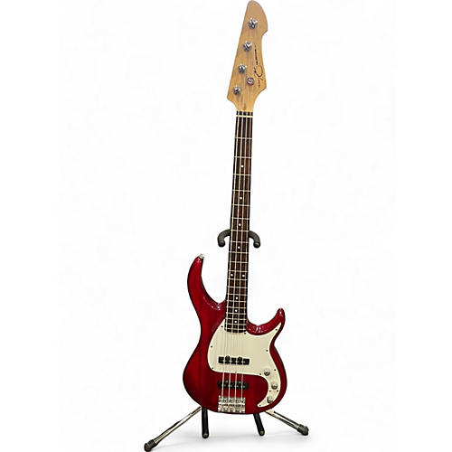 Peavey Used Peavey Milestone BXP Red Electric Bass Guitar Red