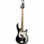 Used Peavey Milestone Black and White Electric Bass Guitar Black and White