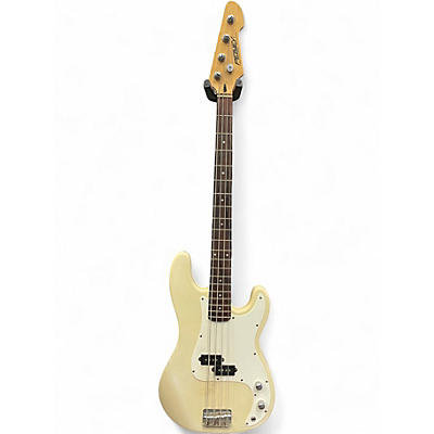 Used Peavey Milestone II Cream Electric Bass Guitar