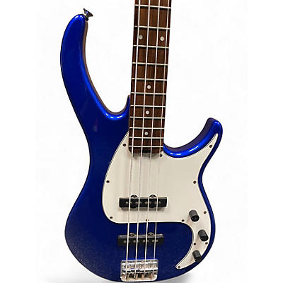 Peavey Used Peavey Milestone III Blue Electric Bass Guitar