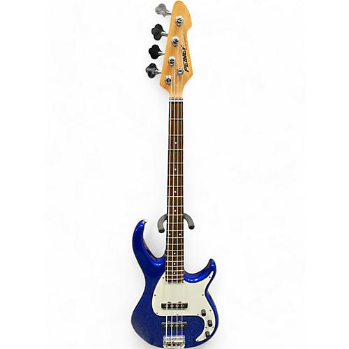 Peavey Used Peavey Milestone III Blue Electric Bass Guitar Blue