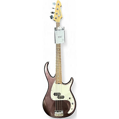 Used Peavey Milestone IV Purple Electric Bass Guitar