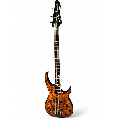 Used Peavey Millennium AC BXP Trans Amber Electric Bass Guitar