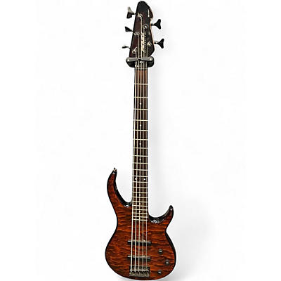 Used Peavey Millennium BXP 5 Trans Brown Electric Bass Guitar
