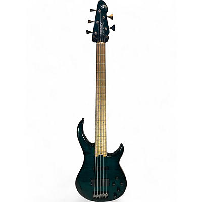 Peavey Used Peavey Millennium Turquoise Electric Bass Guitar