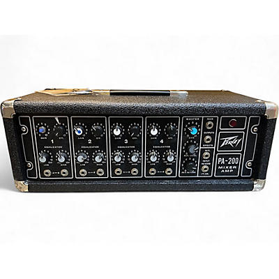 Used Peavey PA200 MIXER AMP Powered Mixer