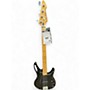 Used Peavey PATRIOT BASS Black Electric Bass Guitar Black