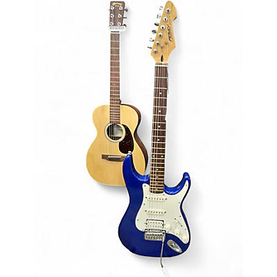 Used Peavey PREDATOR Blue Solid Body Electric Guitar