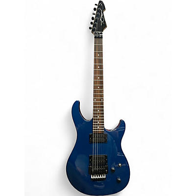 Used Peavey PREDATOR EXP PLUS Blue Solid Body Electric Guitar