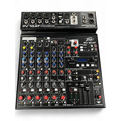 Used Peavey PV 10 AT  Unpowered Mixer