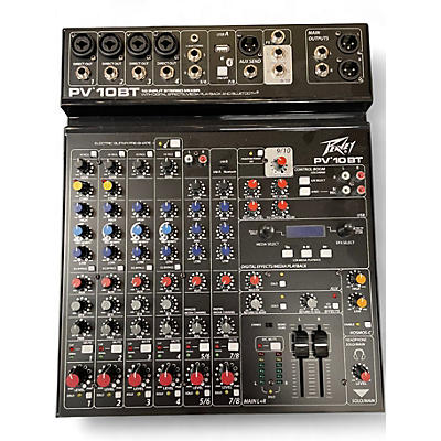 Used Peavey PV 10BT Unpowered Mixer