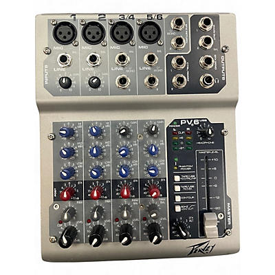Used Peavey PV6 Unpowered Mixer