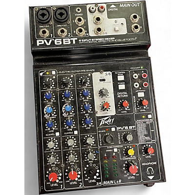 Used Peavey PV6 Unpowered Mixer