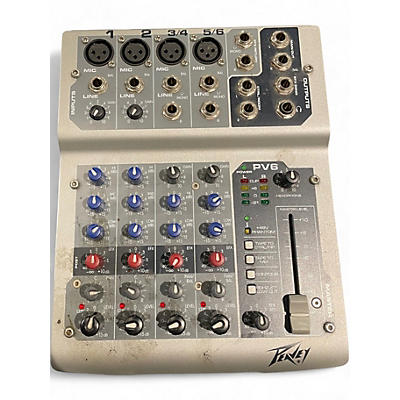 Used Peavey PV6 Unpowered Mixer