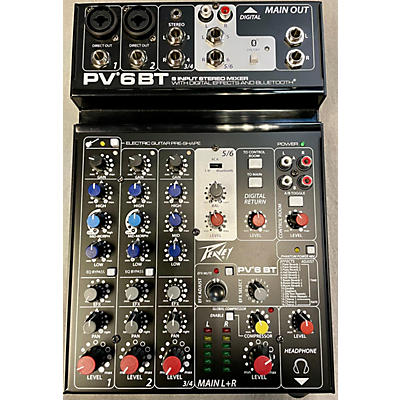 Peavey Used Peavey PV6BT Unpowered Mixer