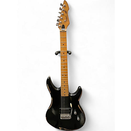 Used Peavey Patriot Black Solid Body Electric Guitar Black