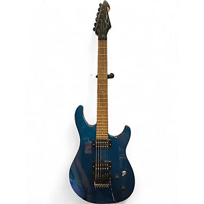 Used Peavey Predator EXP Plus Blue Solid Body Electric Guitar