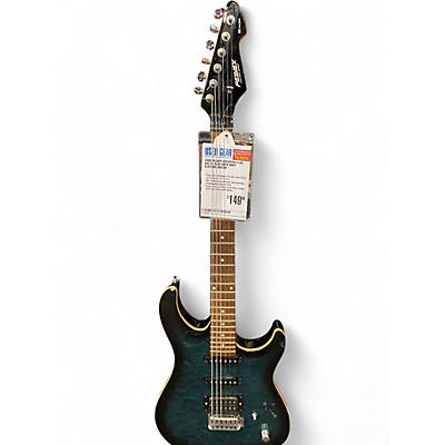 Used Peavey Predator Plus Baltic Blue Solid Body Electric Guitar