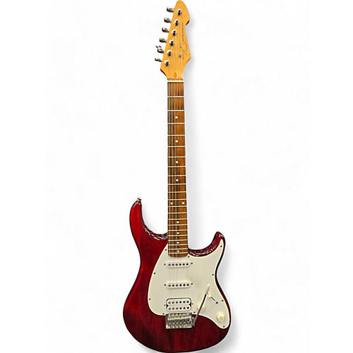 Peavey Used Peavey RAPTOR PLUS EXP Crimson Red Trans Solid Body Electric Guitar Crimson Red Trans