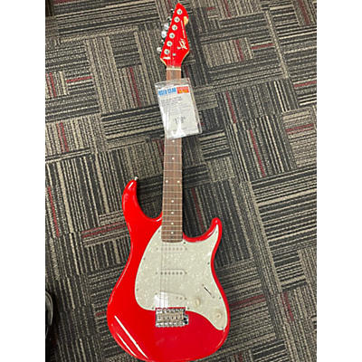 Peavey Used Peavey RAPTOR Red/WHITE Solid Body Electric Guitar