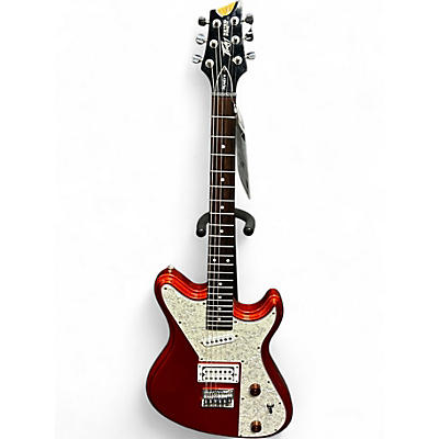 Used Peavey RETRO FIRE Metallic Orange Solid Body Electric Guitar