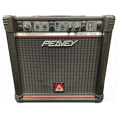 Used Peavey Rage 158 1X8 15W Guitar Combo Amp