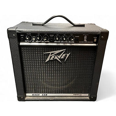 Used Peavey Rage 158 1X8 15W Guitar Combo Amp