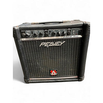 Used Peavey Rage 158 1X8 15W Guitar Combo Amp