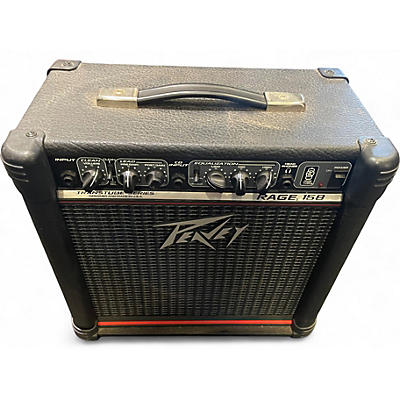 Used Peavey Rage 158 1X8 15W Guitar Combo Amp