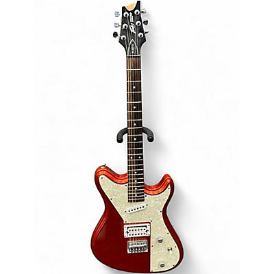 Used Peavey Retro Fire Orange Solid Body Electric Guitar