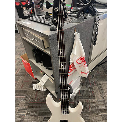 Used Peavey S BASS WHITE Electric Bass Guitar