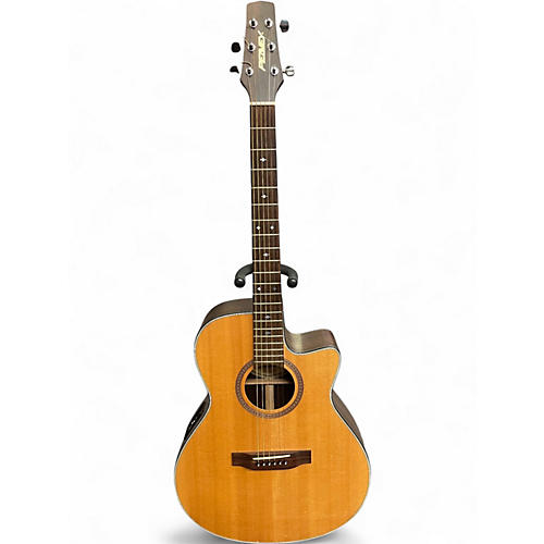Used Peavey SJ60CE Natural Acoustic Electric Guitar Natural