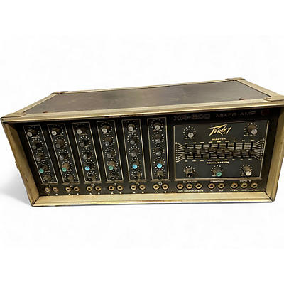 Used Peavey Series 400R XR-600 WITH ROADCASE Powered Mixer