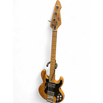 Used Peavey T-40 Natural Electric Bass Guitar