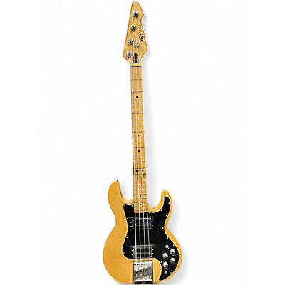 Used Peavey T40 Natural Electric Bass Guitar