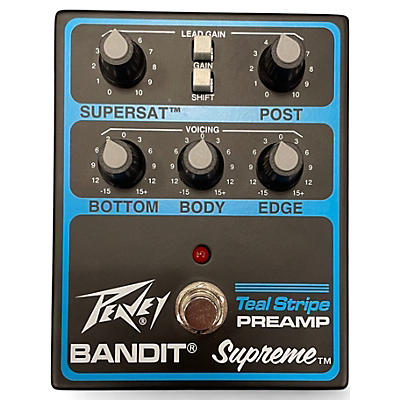 Used Peavey TEAL STRIPE PREAMP Guitar Preamp